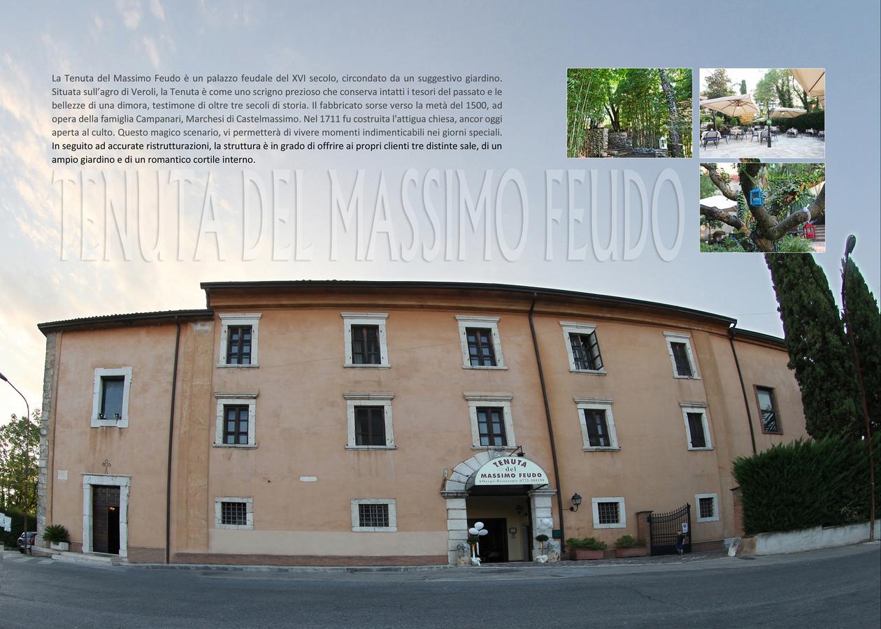 Tenuta Del Massimo Feudo Veroli Exterior foto